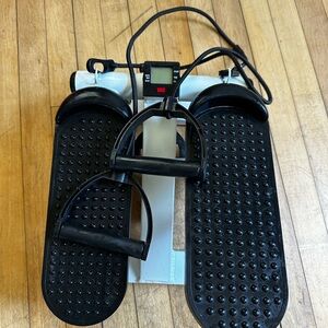 Black and Silver Mini Stepper